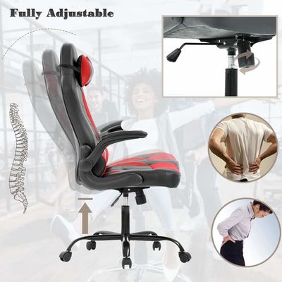 Postverpackung Ergonomischer Computerstuhl 360 Dreh-/Höhenanpassung/Lagenlehne von ALINUNU