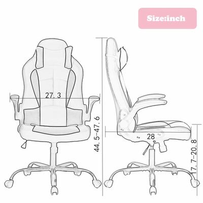 Produktgrößen 28&quot;D x 27.3&quot;W x 47.6&quot;H IN ALINUNU Direkt-Spielstuhl für Erwachsene