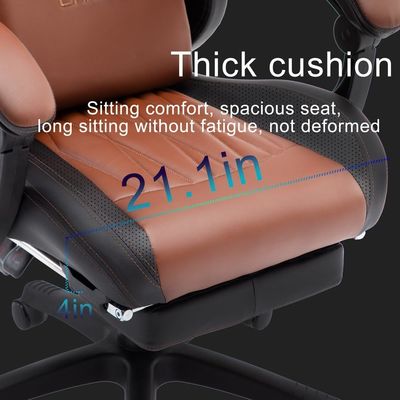 Drehstuhl ALINUNU Ergonomischer Computerspielstuhl mit Kopfstütze und Lendenstütze