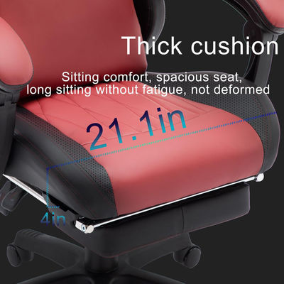 Drehstuhl ALINUNU Ergonomischer Computerspielstuhl mit Kopfstütze und Lendenstütze
