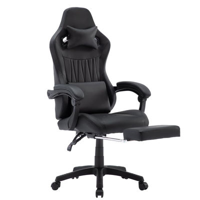 Höhenverstellbarer ergonomischer Dreh- und Drehstuhl mit Kopfstütze und Lendenstütze