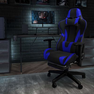 ALINUNU Modern Design Gaming Chair mit verstellbarem Drehkreis und 280 Pfund Kapazität