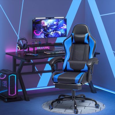 Ergonomischer Computerstuhl mit 360-Rotations-Kopfhügel und Liegestelle von ALINUNU