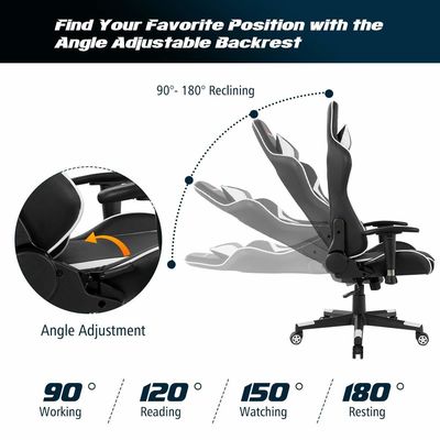 360 Dreh/ Höhenanpassung/ Liegestelle Funktion Moderner Design-Stil Bürospielstühle