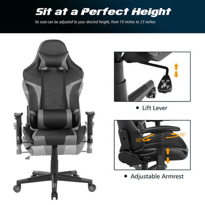 Modernes Design Eisen Metall Computer Gaming Racing Chair für Büro Ergonomische Gaming Stühle
