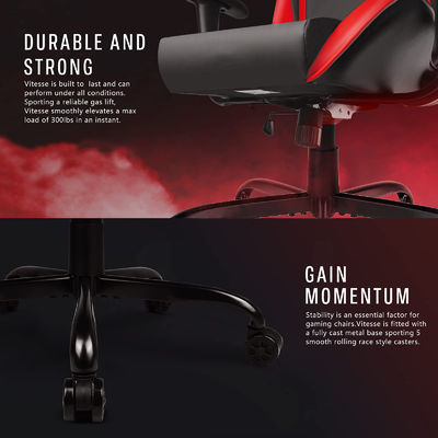 ALINUNUCustomisierter Service Ergonomischer Rennspielstuhl Einstellbare Höhe und hoher Rücken