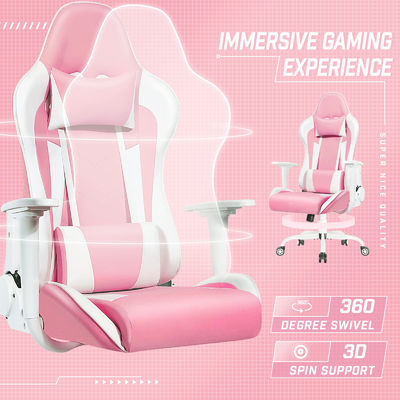 High Back Racing Gaming Chair mit höhenverstellbarem und ergonomischem Design von ALINUNU