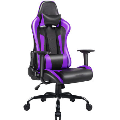 ALINUNU Hochrücken Ergonomischer Rennsport-Spielstuhl Höhenverstellbarer Sessel Gaming-Gamer