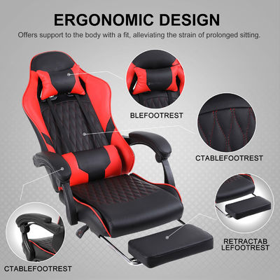 Ergonomischer Bürostuhl in Farbe mit Liegestelle und Höhenanpassung