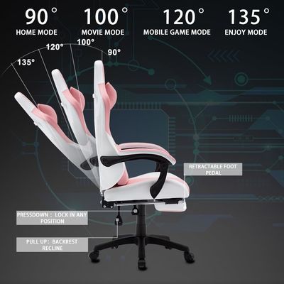 ALINUNU Spielstuhl Hochrücken Ergonomisch und 300 Pfund Maximalgewicht Empfehlung