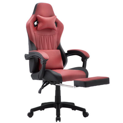 High Back Gaming Chair Leder Computerstuhl Rennsport Executive Ergonomischer Schreibtisch Stuhl Liegestell