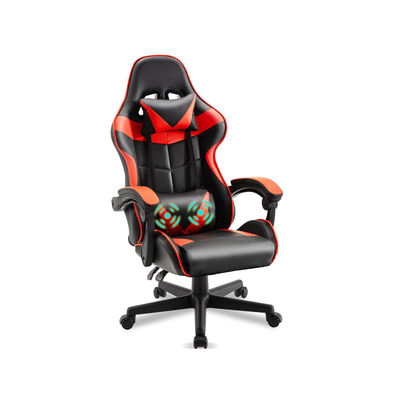 Postverpackung Racing Gaming-Stuhl Hochrücken Ergonomisch mit Lendenunterstützung ALINUNU