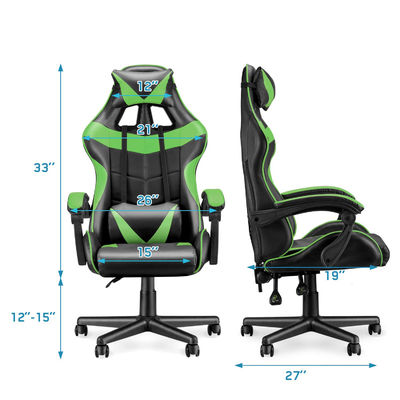 Mail Packing Racing Gaming Chair mit Lendenstütze und hohem Rückendesign von ALINUNU