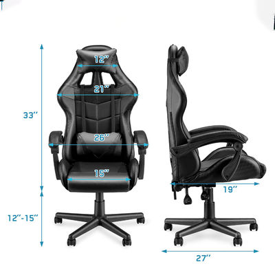 35.2 lbs Weight Racing Gaming-Stuhl mit Lendenunterstützung