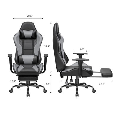 Personalisierte Dienstleistungen Home Office Gaming-Stuhl mit Fußstütze und Komfort