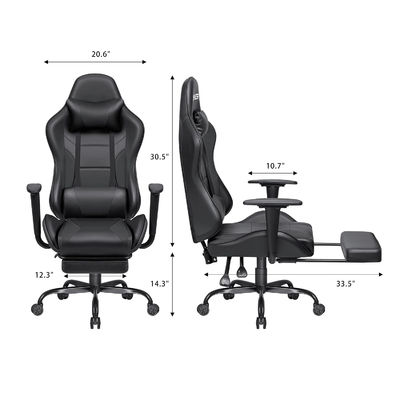 Kundenspezifische Dienstleistungen Racing Gaming Chair ALINUNU für Erwachsene Drehstuhl Produktgrößen