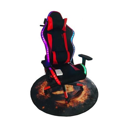 RGB-LED-Spielstuhl Komfortabler und professioneller drehbarer Rollstuhl für den Geschäftsbereich