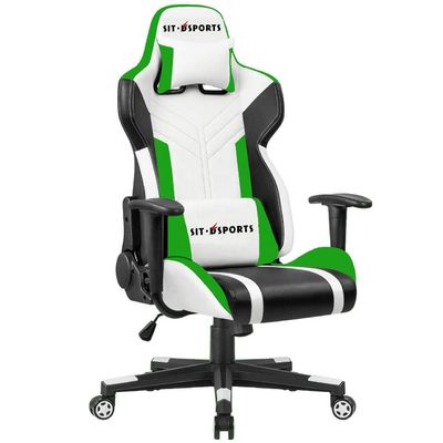 Synthetisches Leder für Spiele, Rennen, Dreh- und Dreh-Stuhl, ergonomischer Aufzug für Büro