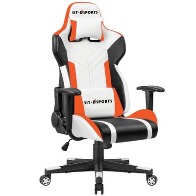 Synthetisches Leder für Spiele, Rennen, Dreh- und Dreh-Stuhl, ergonomischer Aufzug für Büro