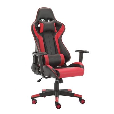 Synthetischer Leder Stoff Gaming-Stuhl 2022 mit Rollen PC-Gamer Racing-Stil