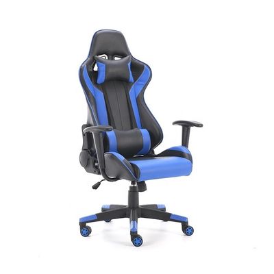 Synthetischer Leder Stoff Gaming-Stuhl 2022 mit Rollen PC-Gamer Racing-Stil