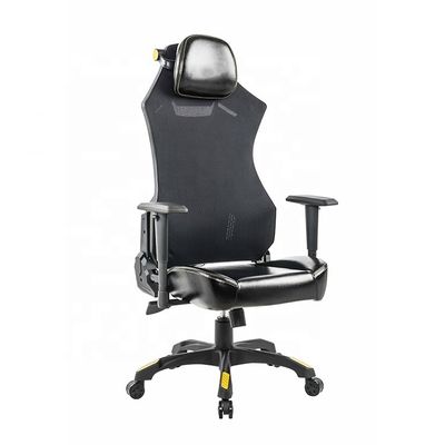 Zeitgenössischer Design-Stil Schwarze Mesh Büro-Rennstuhl für PC-Computer am besten