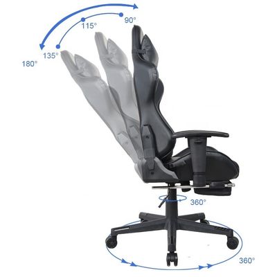 PC Gamer Racing Style Executive Chair Echtes Leder Komfortabler Gaming Bürostuhl
