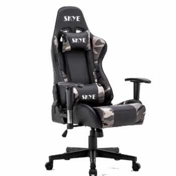 Modernes Design Synthetisches Ledernetz Büro-Spielstuhl mit verstellbarer Ergonomie