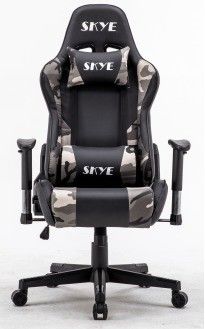 Modernes Design Synthetisches Ledernetz Büro-Spielstuhl mit verstellbarer Ergonomie