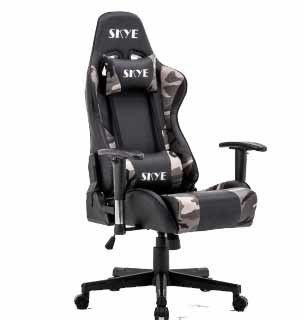 Modernes Design Synthetisches Ledernetz Büro-Spielstuhl mit verstellbarer Ergonomie