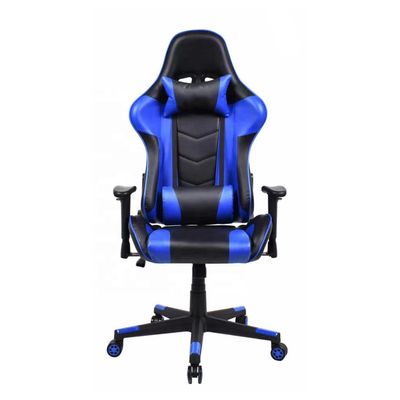 Furniture Racing Style Lehnstuhl aus PU-Leder mit Massage-Läumensupport