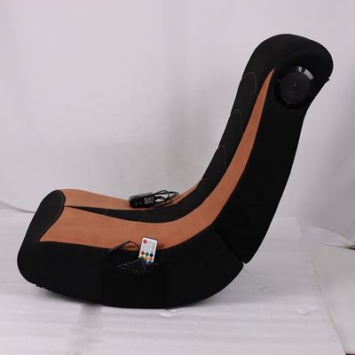 Keller RGB LED PU Leder Computer Büro Gamer Gaming Stuhl mit Lichtern und Lautsprechern