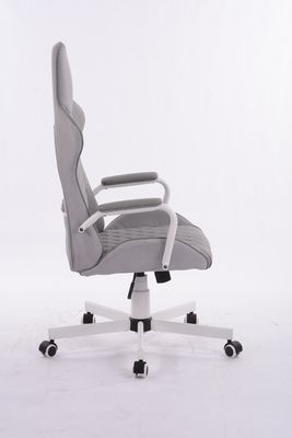 320 Weiß Kd Metall-Stern-Basis Drehbare Ergonomische Luxus-Büro-Boss-Sessel mit Gaslift