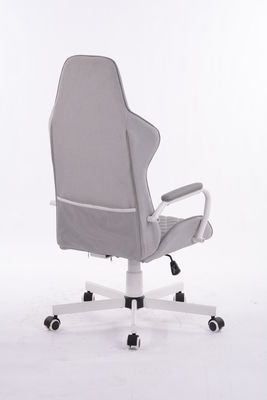 320 Weiß Kd Metall-Stern-Basis Drehbare Ergonomische Luxus-Büro-Boss-Sessel mit Gaslift