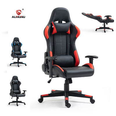 ALINUNU Rennspielstuhl Höhenverstellbarer Schwenk-Büro-PC-Computer-Spielstuhl
