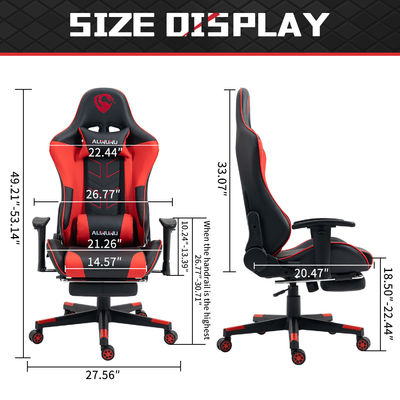 Bringen Sie Ihr Glücksspiel auf die nächste Stufe mit ALINUNU High Back Gaming Chair und Fußstütze