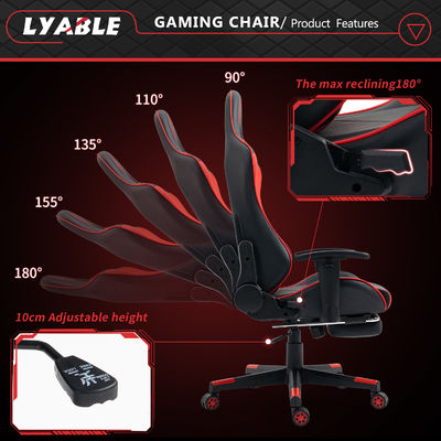 Bringen Sie Ihr Glücksspiel auf die nächste Stufe mit ALINUNU High Back Gaming Chair und Fußstütze