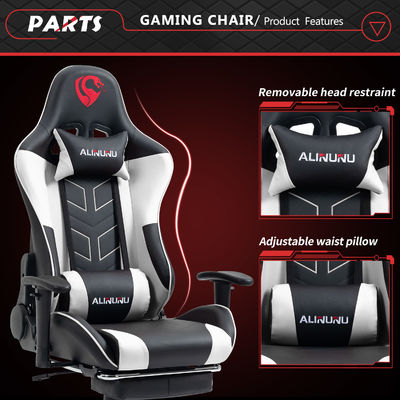 Übersee Lager Lieferung Hot Gaming Stuhl mit Ruhe Füße Höhe verstellbar
