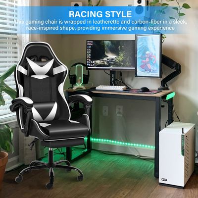 Verstellbarer Spielstuhl aus Metall Ergonomischer Bürostuhl für maximalen Komfort und Langlebigkeit