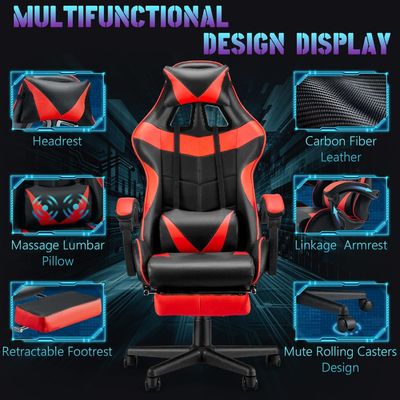 Erleben Sie den besten Gaming-Stuhl mit Fußstütze