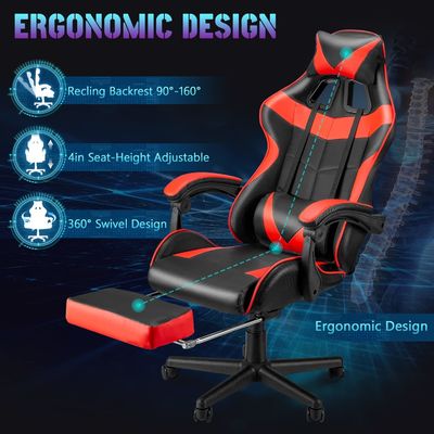 Erleben Sie den besten Gaming-Stuhl mit Fußstütze