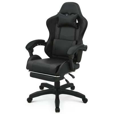 Spielesessel mit Fußstütze, Kopfstütze, Lendenstütze, Eisenrahmen