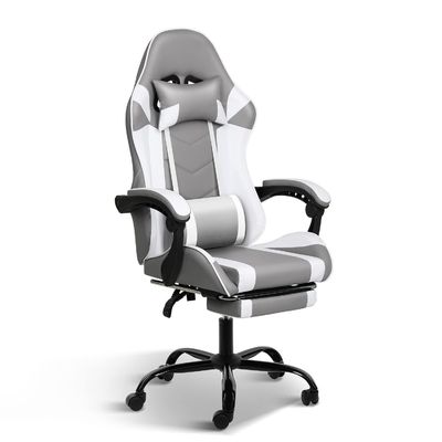 Höhenverstellbarer Schwenkstuhl Ergonomischer Liegestuhl für Bürocomputer und Videospiele