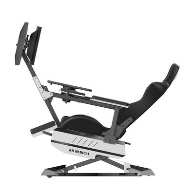 Metal Cockpit Workstation Recliner Gaming Computerstuhl mit Schwerelosigkeit