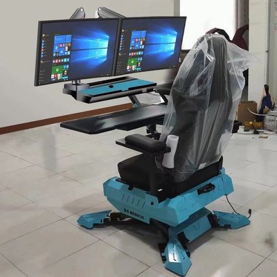 Metal Cockpit Workstation Recliner Gaming Computerstuhl mit Schwerelosigkeit