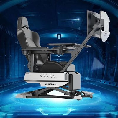 Metal Cockpit Workstation Recliner Gaming Computerstuhl mit Schwerelosigkeit