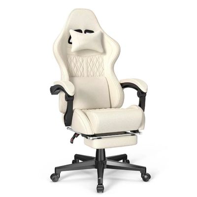 Modern Design Gaming Chair mit Vintage PU Leder und Massage 19&quot;D x 27&quot;W x 50&quot;H
