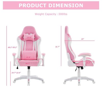 Spielstuhl Farbkonstruktion Groß und hoch Liegestell für ergonomisches Rennsport
