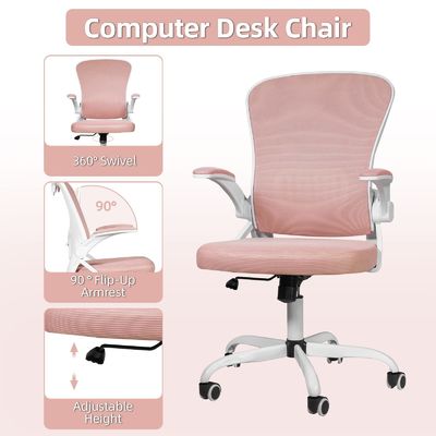 Bürostuhl Mesh Ergonomische Gestaltung Einstellbarer Höhe für Zuhause und Büro