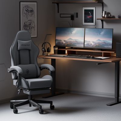 350 lbs Verstärkte Basis Große und hohe ergonomische Bürokomputerstuhl mit 3 Gaslift
